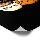 Pompoen Spice & Everything Nice - Herfst Herfst Poster (Hoek)