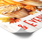 Pompoen Spice & Everything Nice – Herfst Poster (Hoek)