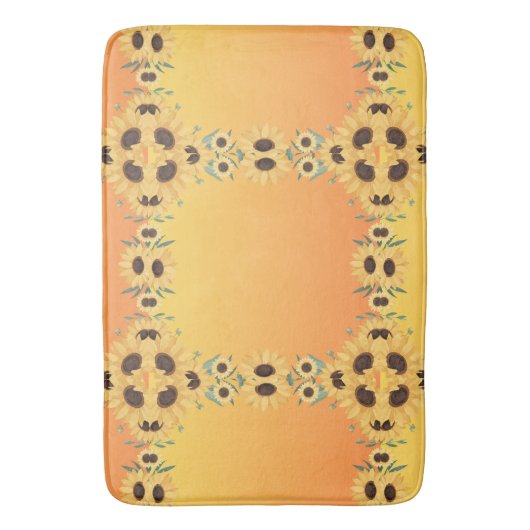 Pompoen Spice Herfst Herfst Oogst Thanksgiving Badmat (Voorkant Verticaal)