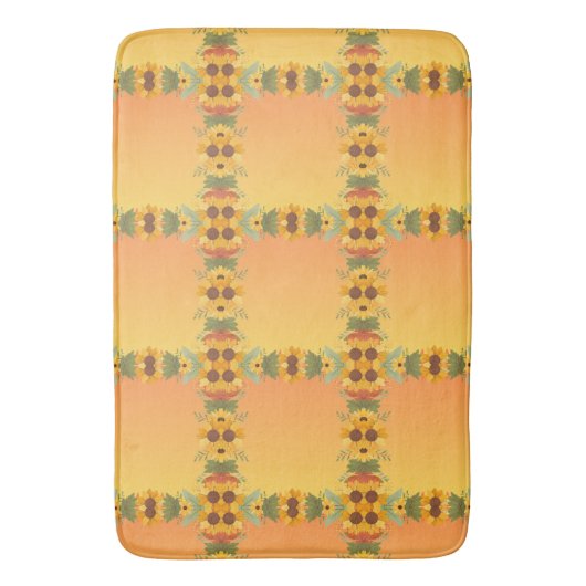 Pompoen Spice Herfst Herfst Oogst Thanksgiving Badmat (Voorkant Verticaal)