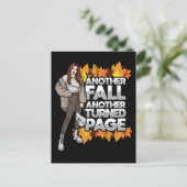 Pompoen Spice Herfst Herfst Oogst Thanksgiving Briefkaart (Staand voorkant)