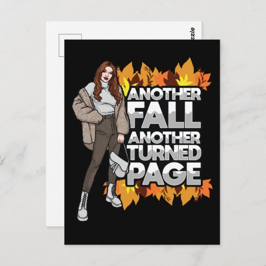 Pompoen Spice Herfst Herfst Oogst Thanksgiving Briefkaart (Voorkant / Achterkant)