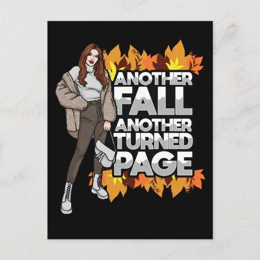 Pompoen Spice Herfst Herfst Oogst Thanksgiving Briefkaart (Voorkant)