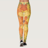 Pompoen Spice Herfst Herfst Oogst Thanksgiving Din Leggings (Achterkant)