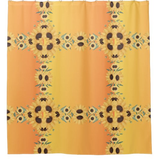 Pompoen Spice Herfst Herfst Oogst Thanksgiving Douchegordijn (Voorkant)