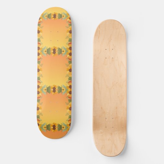 Pompoen Spice Herfst Herfst Oogst Thanksgiving Persoonlijk Skateboard (Voorkant)