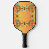 Pompoen Spice Herfst Herfst Oogst Thanksgiving Pickleball Paddle (Voorkant)