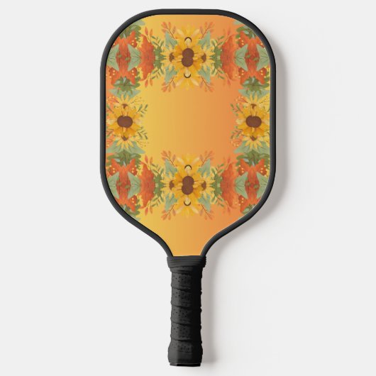 Pompoen Spice Herfst Herfst Oogst Thanksgiving Pickleball Paddle (Achterkant)