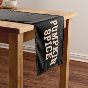 Pompoen Spice Herfst Shirt Thanksgiving Korte Tafelloper