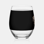 Pompoen Spice Herfst Shirt Thanksgiving Wijnglas Zonder Voet (Rechts)