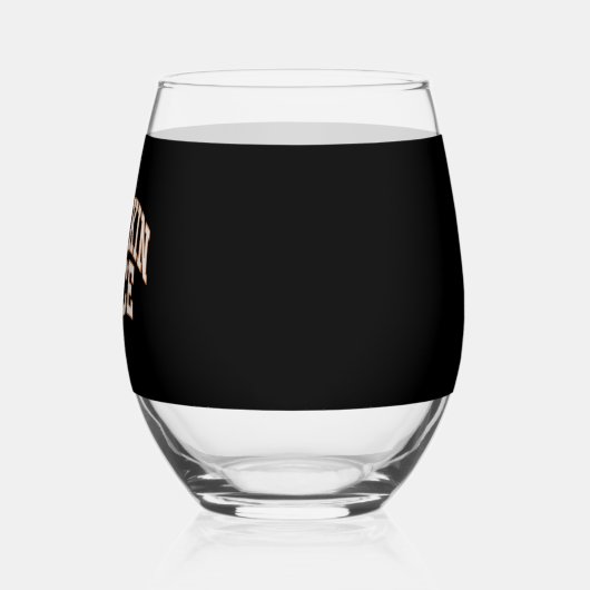 Pompoen Spice Herfst Shirt Thanksgiving Wijnglas Zonder Voet (Links)