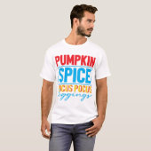 Pompoen Spice Hocus Pocus Leggings Tshirt (Voorkant volledig)