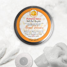 Pompoen Spice Homemade Body Butter of Jelly Label