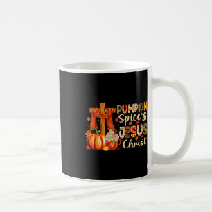 Pompoen Spice Jesus Christ Thanksgiving Autumn Fal Koffiemok