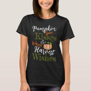 Pompoen Spice Kisses T-shirt