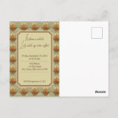 Pompoen Spice Koffie & Vrienden Briefkaart (Achterkant)