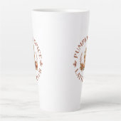 Pompoen Spice Latte Club Herfst Herfst Mok (Voorkant)