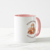 Pompoen Spice Latte Gezellige Herfst Herfst Pompoe Mok (Voorkant rechts)