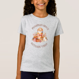 Pompoen Spice Latte Gezellige Herfst Herfst pompoe T-shirt