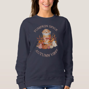 Pompoen Spice Latte Gezellige Herfst Herfst pompoe Trui