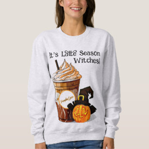 Pompoen Spice Latte   heks   Vrouwen   Sweatshirt