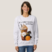 Pompoen Spice Latte | heks | Vrouwen | Sweatshirt (Voorkant volledig)