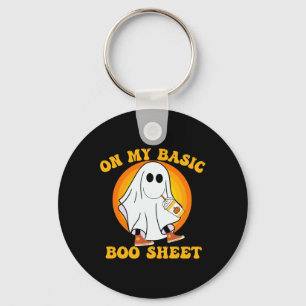 Pompoen Spice Latte Herfst Vibe Halloween Fun Basi Sleutelhanger