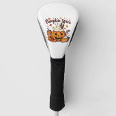 Pompoen Spice Latte Pumpkin Pie Herfst Herfst Golfheadcover (Voorkant)