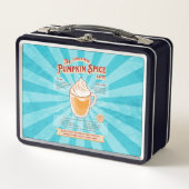 pompoen Spice Latte - Recept Poster (Voorkant)