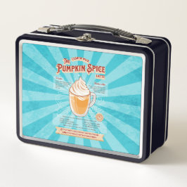  pompoen Spice Latte - Recept Poster