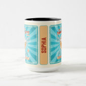  pompoen Spice Latte - Recept Poster Mok (Midden)