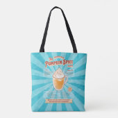  pompoen Spice Latte - Recept Poster Tote Bag (Achterkant)