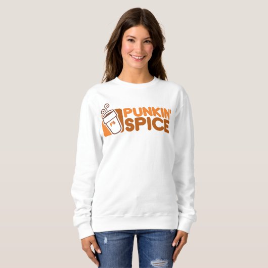 Pompoen Spice Latte Shirt (Voorkant volledig)