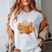 Pompoen Spice Latte Vrouwen Tshirts