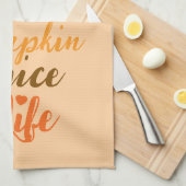 Pompoen Spice Life Dish Cloth Theedoek (Quarter Fold)