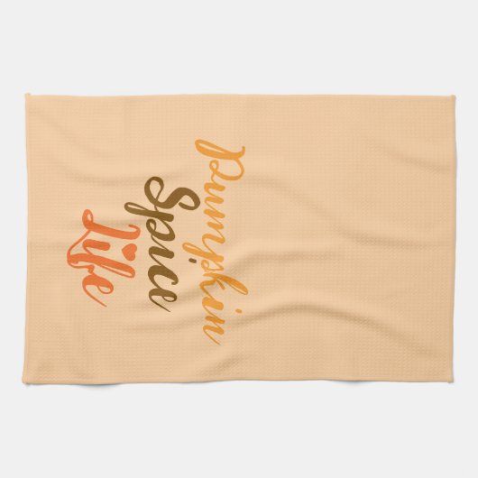 Pompoen Spice Life Dish Cloth Theedoek (Horizontaal)