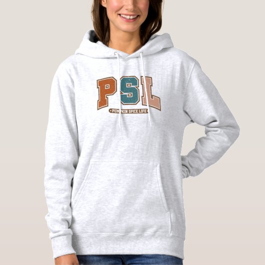 Pompoen Spice Life | PSL | Hogeschool Hoodie (Voorkant)