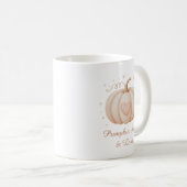 Pompoen Spice & Love Schattigee Pastel Pompoen Hal Koffiemok (Voorkant rechts)