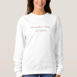 Pompoen Spice & Love Schattigee Pastel Pompoen Hal Trui