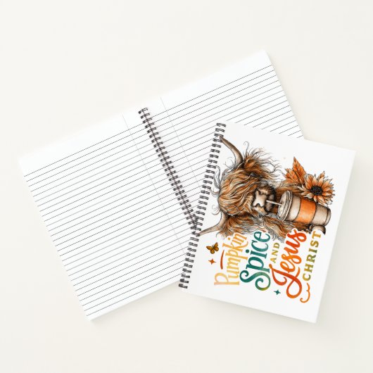 Pompoen Spice... Notitieboek (Binnen)