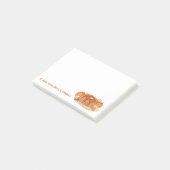 Pompoen Spice Pannenkoeken Herfst Sticky Notes (Schuin)