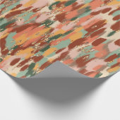 Pompoen Spice Pattern Cadeaupapier (Hoek)