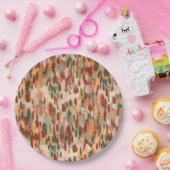 Pompoen Spice Pattern Papieren Bordje (Feest)