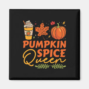 Pompoen Spice Queen Thanksgiving Herfst Herfst Magneet