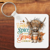 Pompoen Spice... Sleutelhanger (Voorkant)