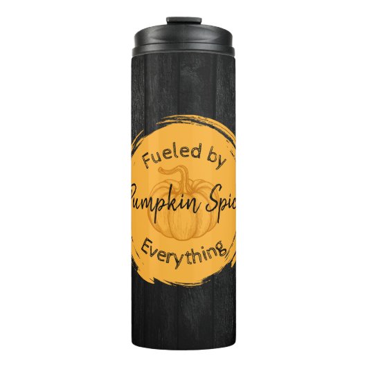 Pompoen Spice Thermal Tumbler Thermosbeker (Voorkant)