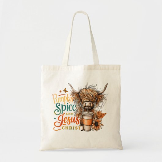 Pompoen Spice... Tote Bag (Voorkant)