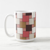 Pompoen Spice Weave Pattern Koffiemok (Links)