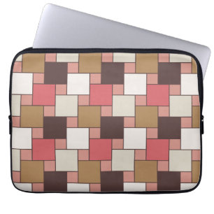 Pompoen Spice Weave Pattern Laptop Sleeve