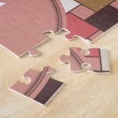 Pompoen Spice Weave Pattern Legpuzzel (Zijkant)